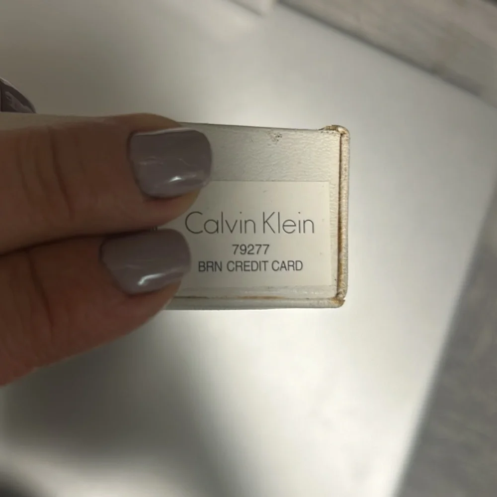 Calvin Klein 79277 Brown Credit Card / Wallet Gift Box Set - NWT